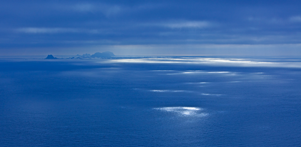 Arctic vista with Arctic Exhibition logo