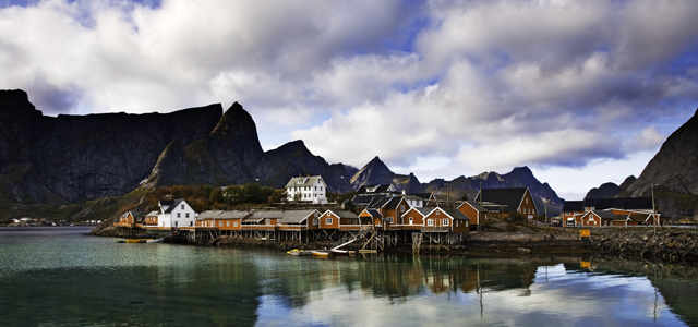 Arctic vista with Arctic Exhibition logo